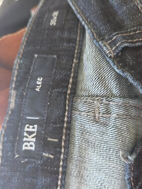 BKE Alec Slim Men’s Jeans in Dark Blue Denim